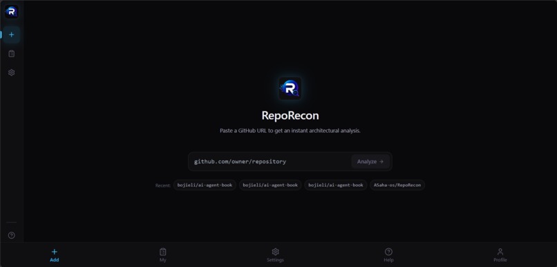 RepoRecon — Understand Faster or Get Left Behind – screenshot 4