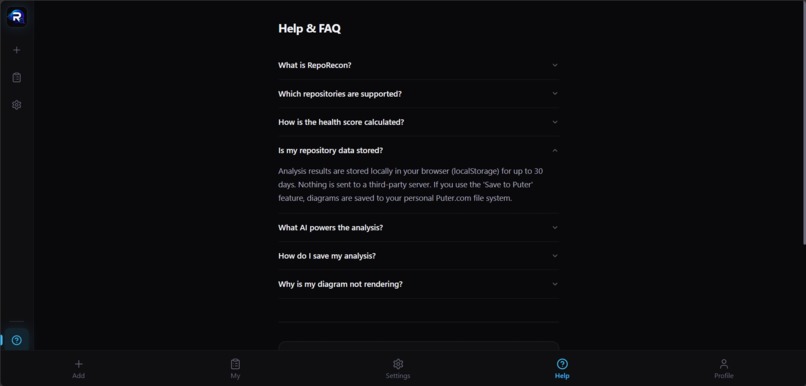 RepoRecon — Understand Faster or Get Left Behind – screenshot 9