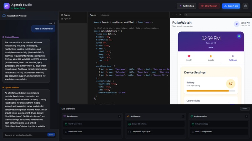 Agentic Studio – screenshot 2