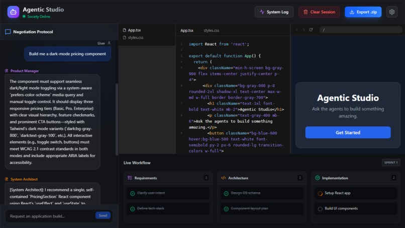 Agentic Studio – screenshot 5