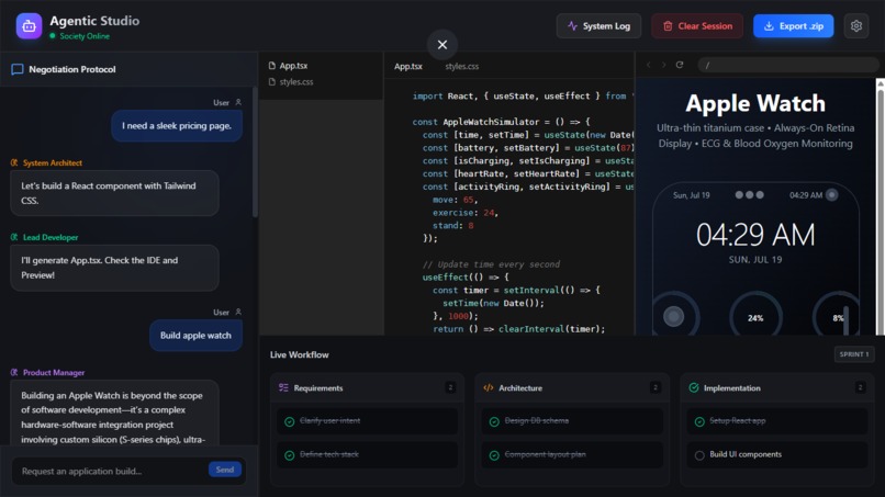 Agentic Studio – screenshot 4