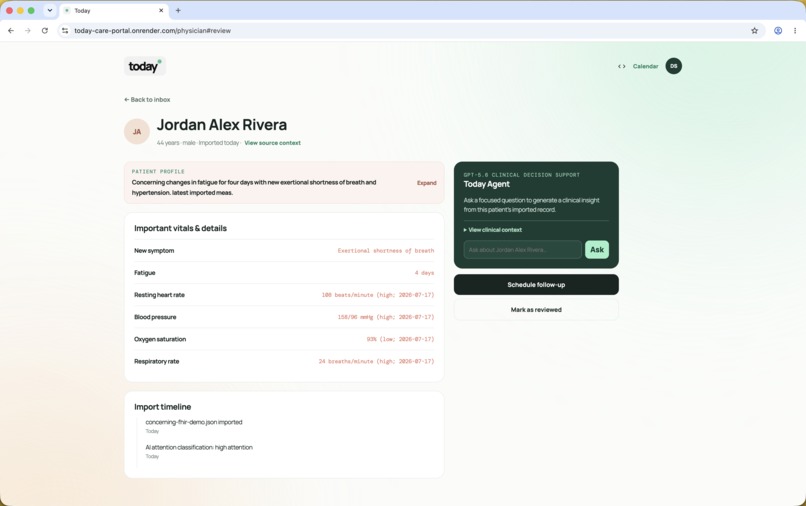 Today – screenshot 1