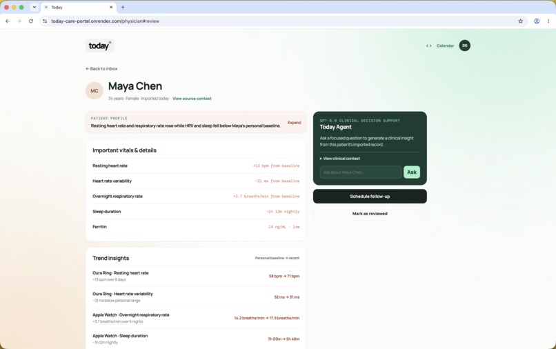 Today – screenshot 2
