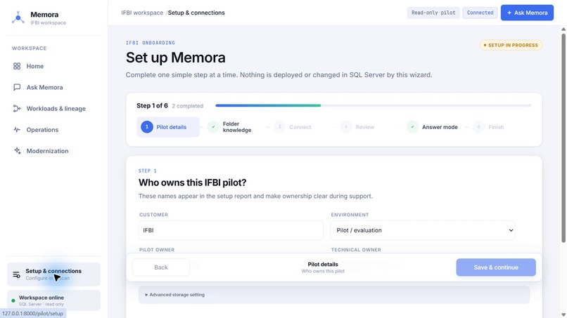 Memora – screenshot 1