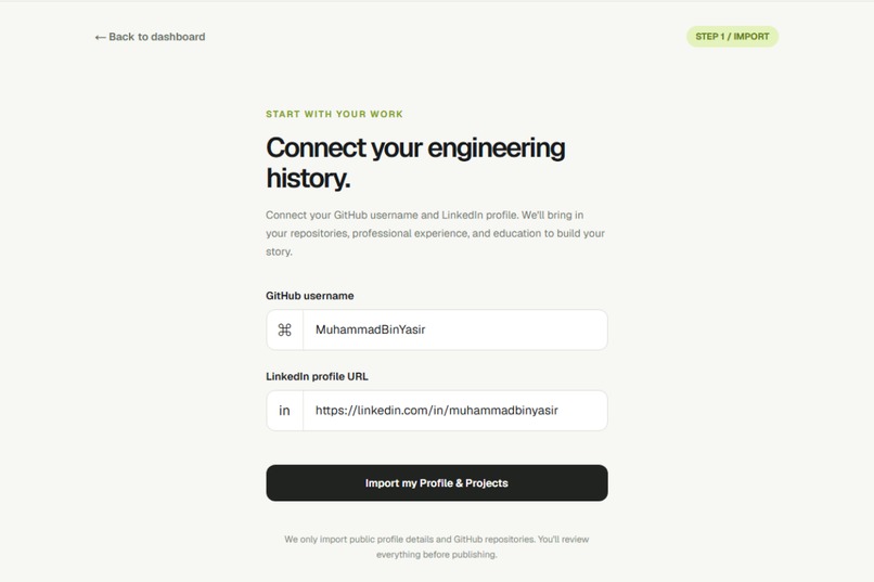 Portfolia – screenshot 3