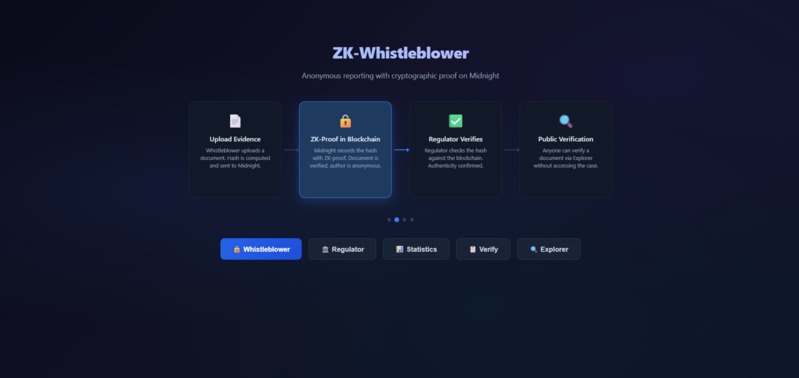 ZK-Whistleblower – screenshot 1