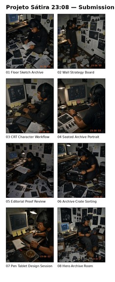 Sátira 23:08 — Visual Narrative System – screenshot 9