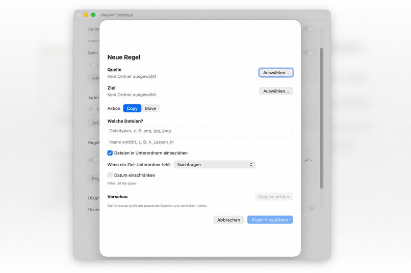 xMover – screenshot 2