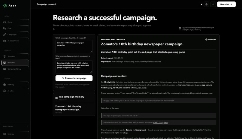 Asar Marketing Intelligence – screenshot 9