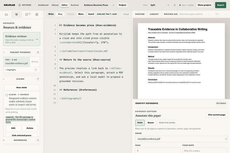 Kirjolab – screenshot 3
