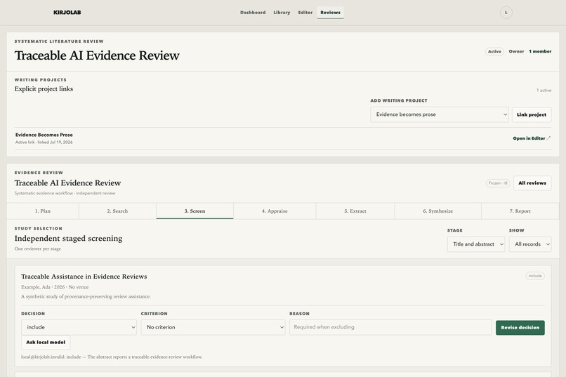 Kirjolab – screenshot 6