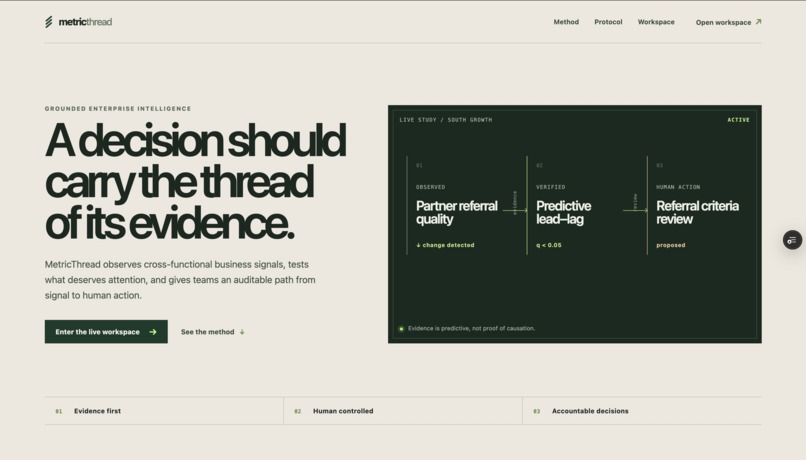 MetricThread – screenshot 3