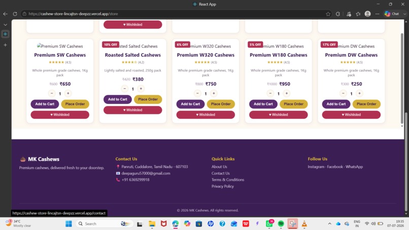 Cashew Store – screenshot 4