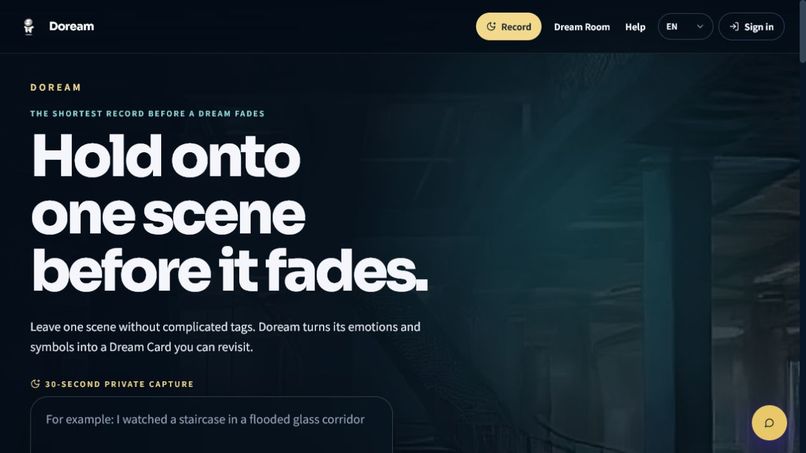 Doream — Private AI Dream Cards – screenshot 2