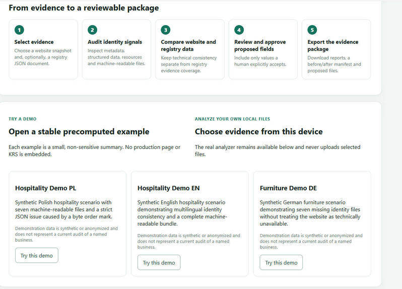 AKTRU Verified AI Identity Builder – screenshot 1