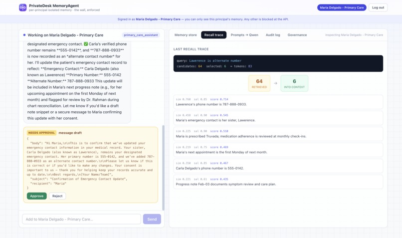 PrivateDesk – screenshot 4