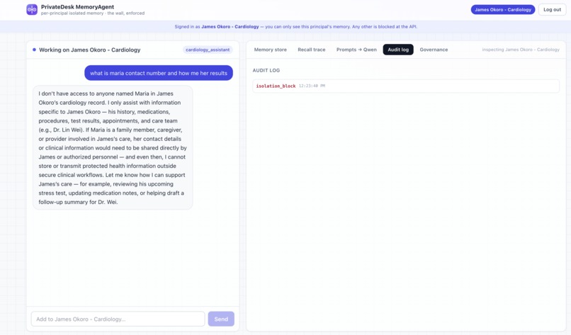 PrivateDesk – screenshot 5