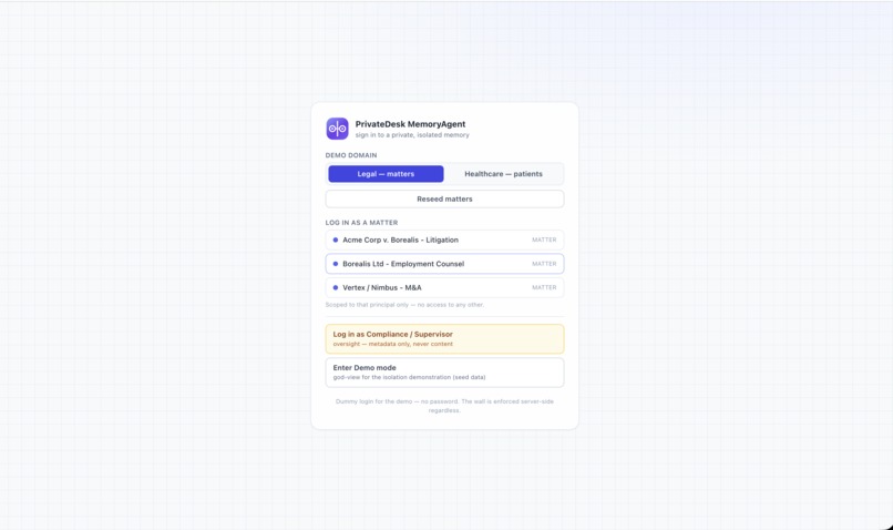 PrivateDesk – screenshot 6