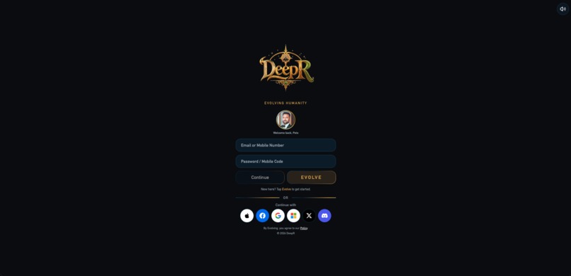 DeepR – screenshot 1