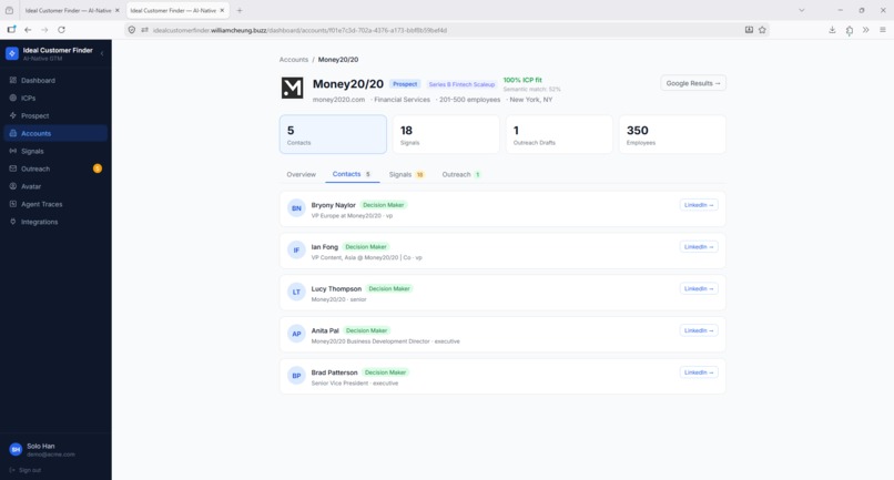 Ideal Customer Finder – screenshot 6