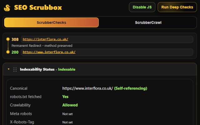 SEO Scrubbox – screenshot 1