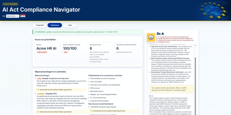 AI Act Compliance Navigator – screenshot 10