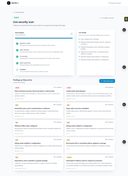 Sentinel AI – screenshot 3