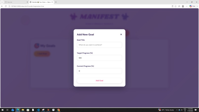 manifestaion  – screenshot 1