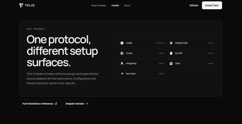 Telic – screenshot 2