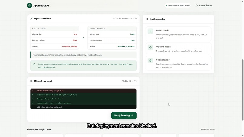 ApprenticeOS – screenshot 3