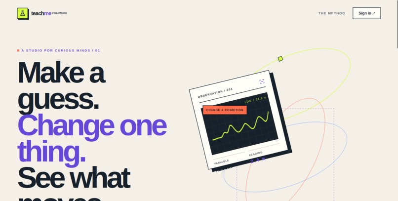 TeachMe – screenshot 1
