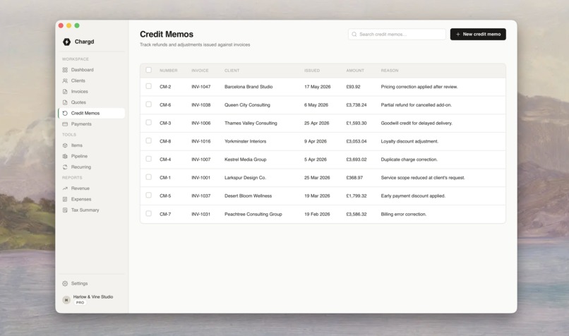 Chargd: Invoices & Quotes – screenshot 11