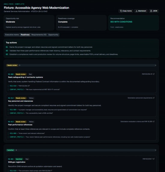 BidCheck – screenshot 3