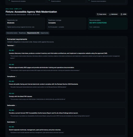 BidCheck – screenshot 4