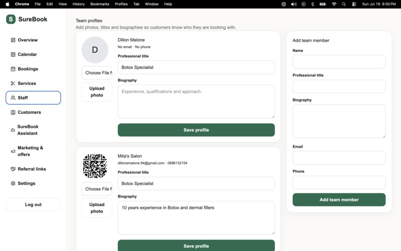 SureBook – screenshot 7