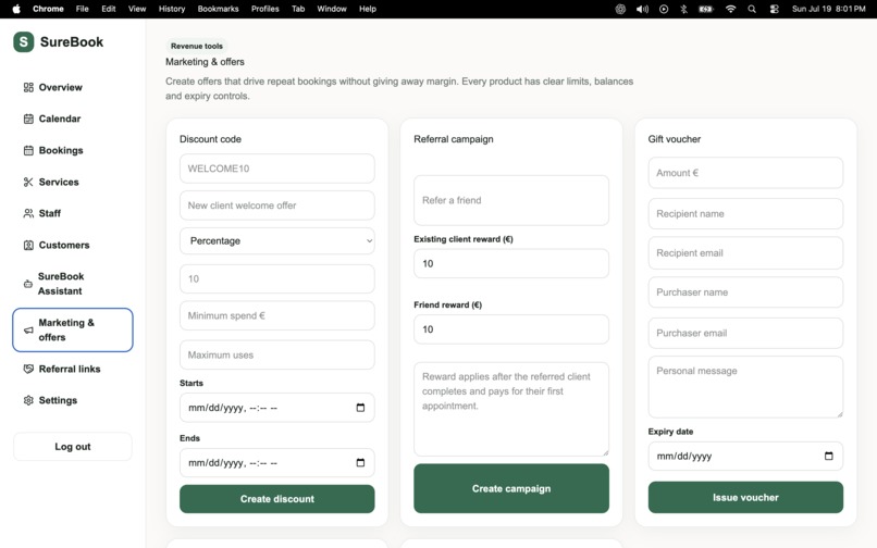 SureBook – screenshot 9
