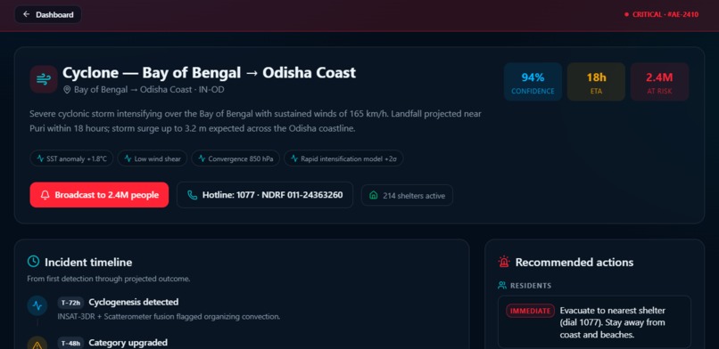  AEGISALERT AI Disaster Ops – screenshot 5