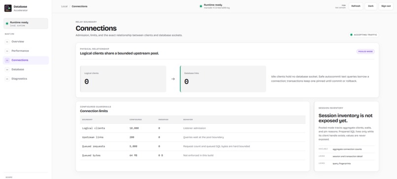 Database Accelerator – screenshot 3
