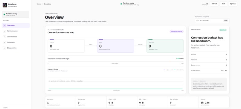 Database Accelerator – screenshot 1