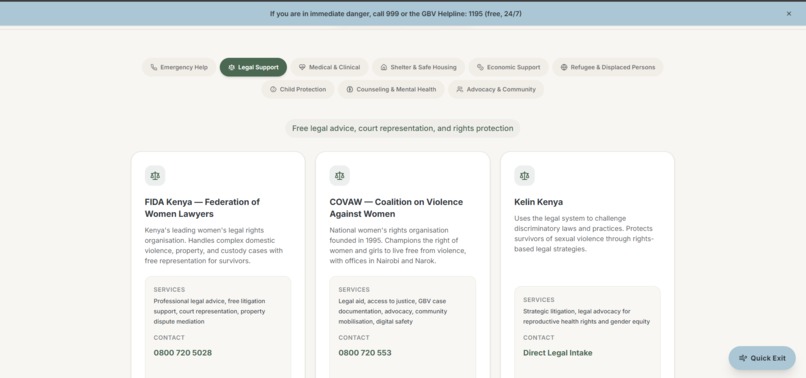 Safety Pathway Portal – screenshot 3