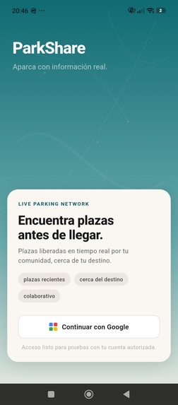 Parkshare – screenshot 1