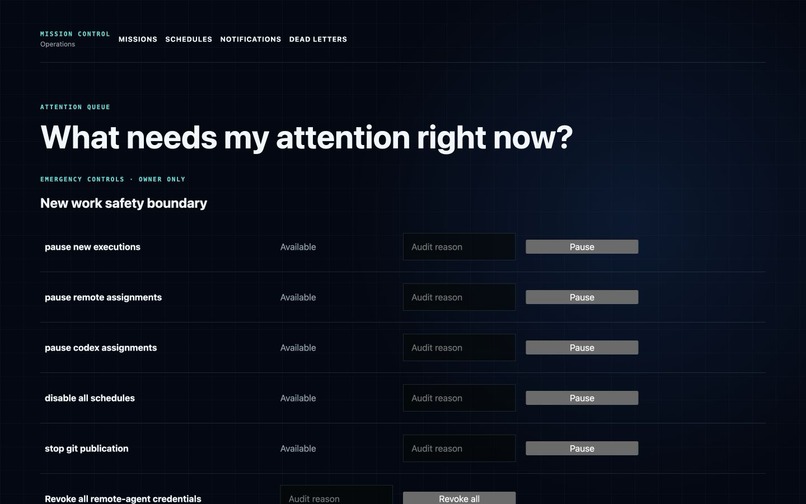 Mission Control: The Executive Layer for AI Agent Teams – screenshot 11