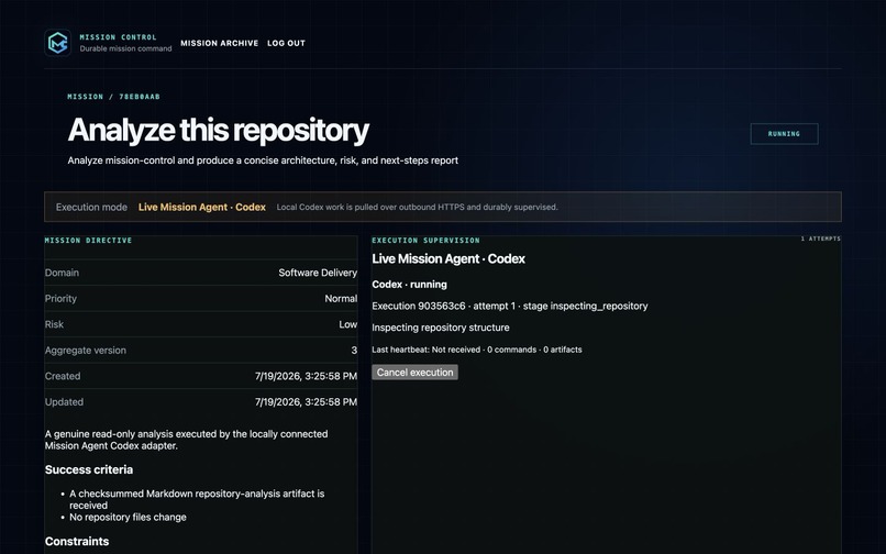 Mission Control: The Executive Layer for AI Agent Teams – screenshot 8