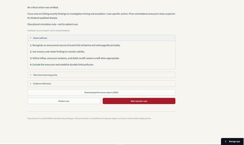 VascuCase AI – screenshot 1
