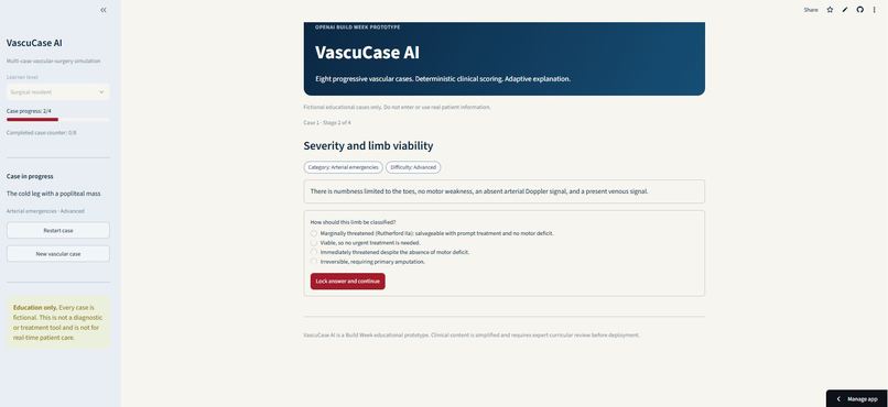 VascuCase AI – screenshot 2