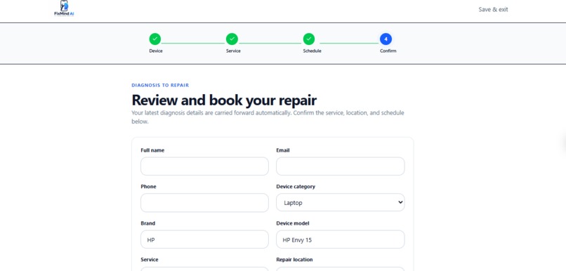 FixMind AI – screenshot 3