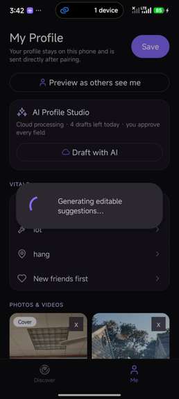 Local Connect — offline-first social radar – screenshot 9