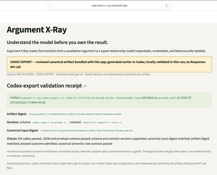 Argument X-Ray – screenshot 3