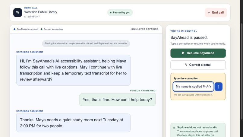 SayAhead – screenshot 4