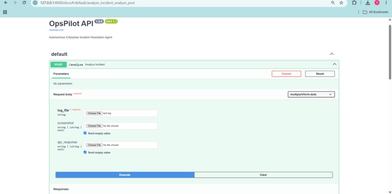 OpsPilot – Autonomous Enterprise Incident Resolution Agent – screenshot 1